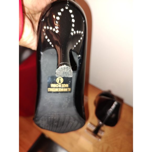 1980's Nordstrom Electric Blue Pointy Toe Pumps - Picture 4 of 6